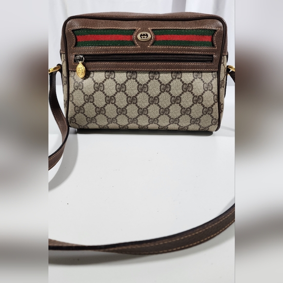Gucci Ophidia camera bag. Interior may be powdery. Pen marks interior - Picture 1 of 14